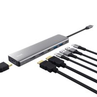 Docking station TRUST Dalyx, 7 u 1, USB-C na 2x USB 3.1, USB-C, HDMI