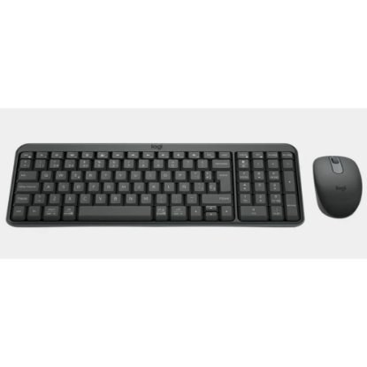 Tipkovnica + miš LOGITECH MK250 Compact Bluetooth Combo, bežična, crna