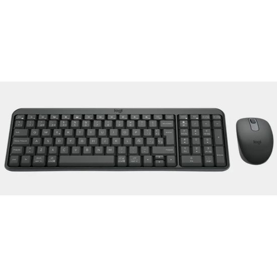 Tipkovnica + miš LOGITECH MK250 Compact Bluetooth Combo, bežična, crna