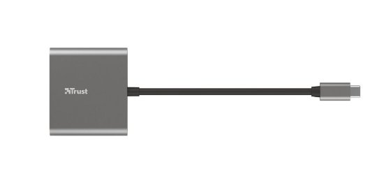Docking station TRUST Dalyx, 3 u 1, USB-C na USB 3.1, USB-C, HDMI, za laptop
