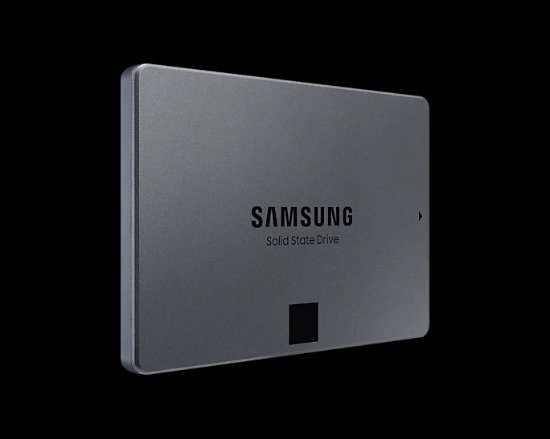 SSD 1TB SAMSUNG 870 QVO Basic, MZ-77Q1T0BW, SATA 3, 2.5", 560/530 MB/s