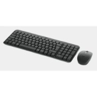 Tipkovnica + miš LOGITECH MK250 Compact Bluetooth Combo, bežična, crna