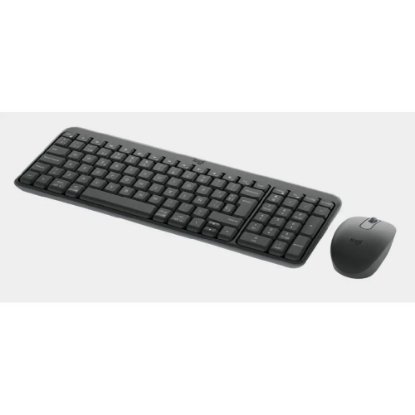 Tipkovnica + miš LOGITECH MK250 Compact Bluetooth Combo, bežična, crna