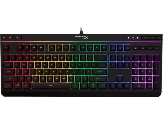 Tipkovnica HyperX Alloy Core Gaming, crna, US Layout, HX-KB5ME2-US, USB