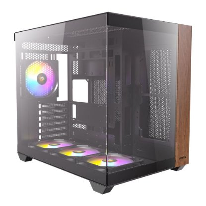 Kućište ANTEC CX800 Wood ARGB, MIDI, ATX, window, crno, bez napajanja