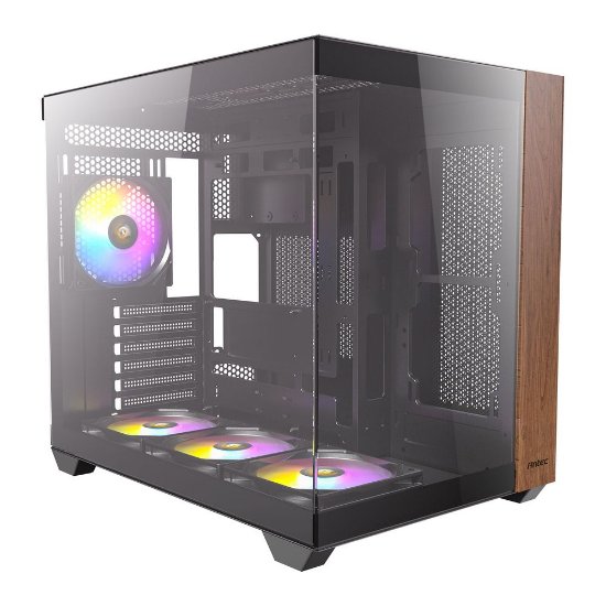 Kućište ANTEC CX800 Wood ARGB, MIDI, ATX, window, crno, bez napajanja