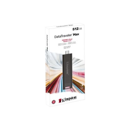 Memorija USB-C FLASH DRIVE, 512GB, KINGSTON DataTraveler Max DTMAX/512GB, crni