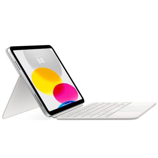 Tipkovnica Apple Magic Keyboard Folio za iPad (10th Gen), HR znakovi, BT, bijela, mqdp3cr/a