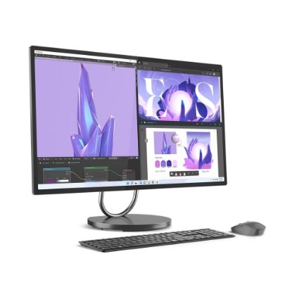 Računalo AiO LENOVO Yoga 9 F0HJ000YSC / 31,5" 4K UHD IPS, Core i9 13900H, 32GB, 1TB SSD, nVidia GeForce RTX 4050, WiFi, tipkovnica, miš, Windows 11, sivo