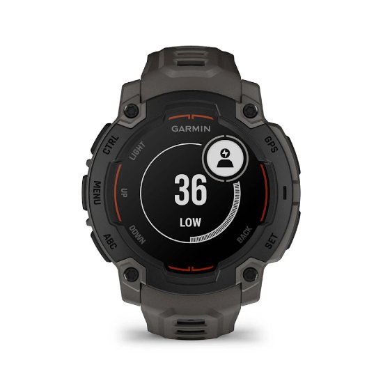 Pametni sat GARMIN Instinct E 45mm, GPS, HR, pametne obavijesti, crni