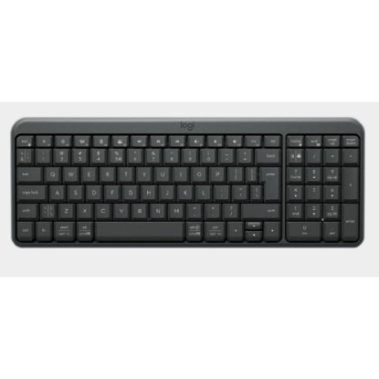 Tipkovnica LOGITECH K250 Compact Bluetooth Combo, bežična, crna