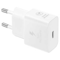 Kućni punjač SAMSUNG T2510, 25W, USB-C, bez kabela, bijeli