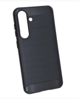Futrola +CLASS TPU Carbon Matte, za Samsung Galaxy S25, crna