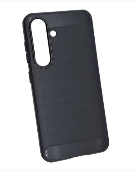 Futrola +CLASS TPU Carbon Matte, za Samsung Galaxy S25, crna