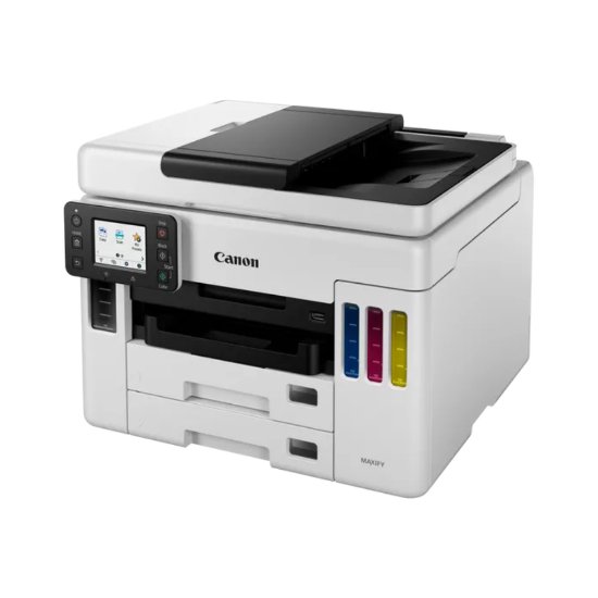 Multifunkcijski printer CANON Maxify GX7040, printer/scanner/copy, 1200dpi, bijelo-crni, USB, LAN, WiFi