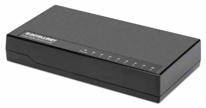 Switch INTELLINET 561754, 10/100/1000 Mbps, 8-port, plastično kućište