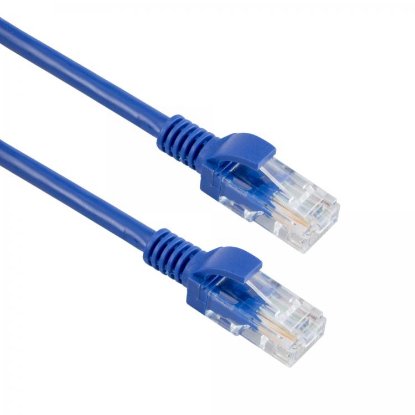 Kabel SBOX, CAT5e, UTP, 1m, plavi