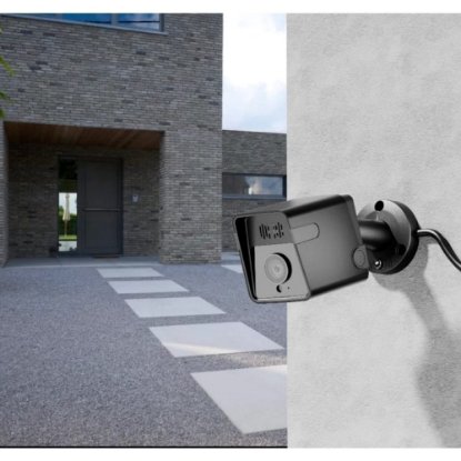 Mrežna sigurnosna kamera WOOX R3568, WiFi, 2K, Alexa/Google, noćno snimanje, vanjska