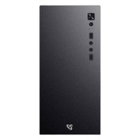 Kućište SBOX PCC-12, mATX Mid Tower, crno, bez napajanja