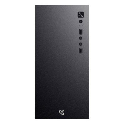 Kućište SBOX PCC-12, mATX Mid Tower, crno, bez napajanja