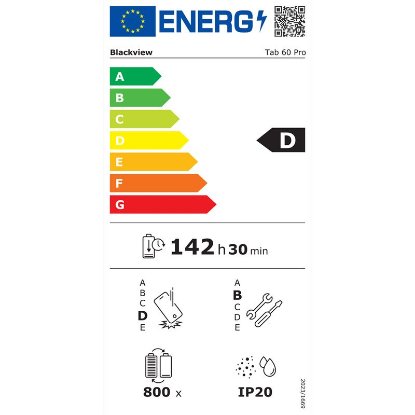 Tablet BLACKVIEW Tab 60 Pro, 10,1", 8GB, 128GB, LTE, Android 15, plavi + preklopna torbica, stylus olovka, tipkovnica, bežični miš, punjač gratis