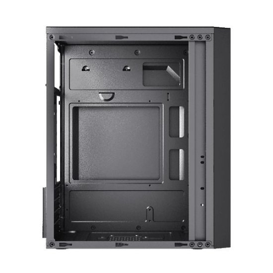 Kućište SBOX PCC-12, mATX Mid Tower, crno, bez napajanja
