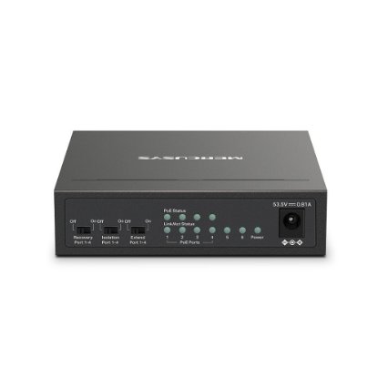 Switch MERCUSYS MS106LP, 10/100 Mbps, 4xPoE, 6-port