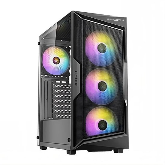 Računalo EPOCH Gaming PC G15A / Ryzen 5 3600, 16GB DDR4, 1TB SSD NVMe, AMD Radeon RX 580 8GB, WiFi, bez OS, crno
