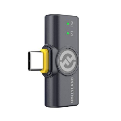 Mikrofon HOLLYLAND Lark M2, USB-C Plug, sivi