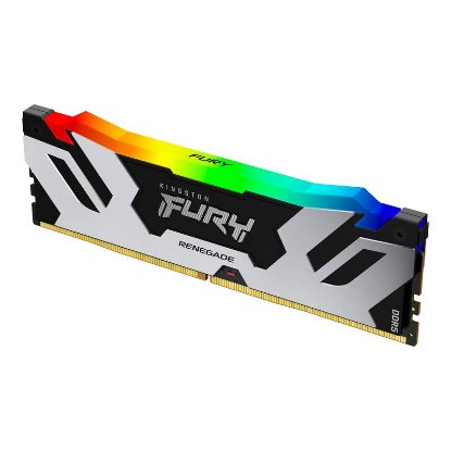 Memorija PC-57600, 24GB, KINGSTON FURY Renegade Silver RGB KF572C38RSA-24, DDR5 7200MHz