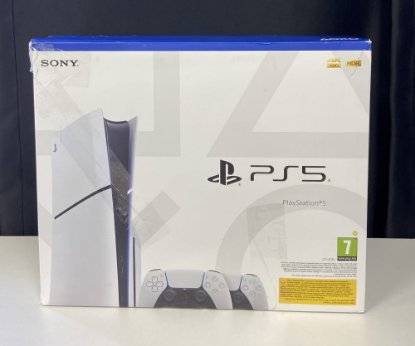 RABLJENI - Igraća konzola SONY PlayStation 5 Slim D Chassis, 1TB SSD, Blu-ray, DualSense kontroler, bijela + DualSense kontroler