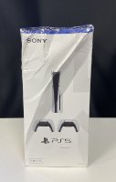 RABLJENI - Igraća konzola SONY PlayStation 5 Slim D Chassis, 1TB SSD, Blu-ray, DualSense kontroler, bijela + DualSense kontroler