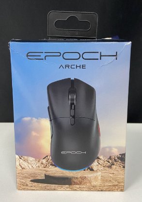 RABLJENI - Miš EPOCH Arche, RGB, optički, bežični, 8000dpi, crni
