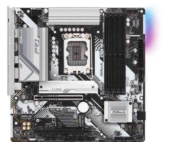 Matična ploča ASROCK B760M PRO RS, Intel B760, DDR5, mATX, s. 1700