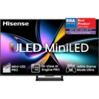 Mini-LED TV 65" HISENSE 65U7Q PRO, Smart TV, 4K UHD, DVB-T2/C/S2, USB, Wi-Fi, BT, crni - energetski razred E
