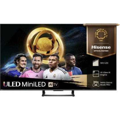 Mini-LED TV 65" HISENSE 65U7Q, Smart TV, 4K UHD, DVB-T2/C/S2, USB, Wi-Fi, BT, crni - energetski razred E