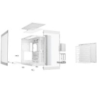 Kućište BE QUIET Light Base 900 DX, E-ATX, bijelo, bez napajanja