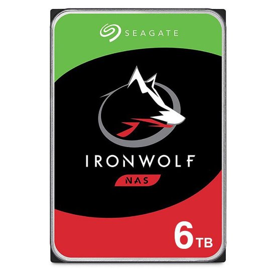 Tvrdi disk 6TB SEAGATE Desktop Iron Wolf Guardian NAS ST6000VN006, HDD, SATA3, 256MB cache, 5400 okr./min, 3.5", za NAS