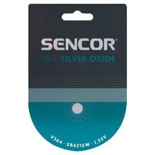Baterija SENCOR Srebrov oksid SBA, V364/SR621SW, 1 komad