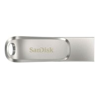 Memorija USB 3.1 FLASH DRIVE, 128GB, SANDISK Ultra Dual Drive Luxe USB-C, SDDDC4-128G-G46, srebrna