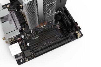 Hladnjak BE QUIET, pasivni za M.2 NVMe SSD, crni