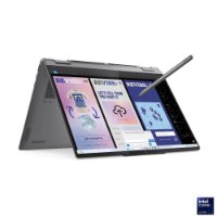 Laptop LENOVO Yoga 7 2-u-1 83JQ00ADSC / Core Ultra 7 258V, 32GB, 1TB SSD, Intel Arc Graphics, 14" 2,8K 120Hz OLED Touch, Windows 11 Pro, sivi
