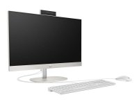 Računalo AiO HP 24-cr0052ny / 24" FHD IPS, Core i5 1335U, 8GB, 512GB SSD, Intel HD Graphics, WiFi, tipkovnica, miš, bez OS, bijelo