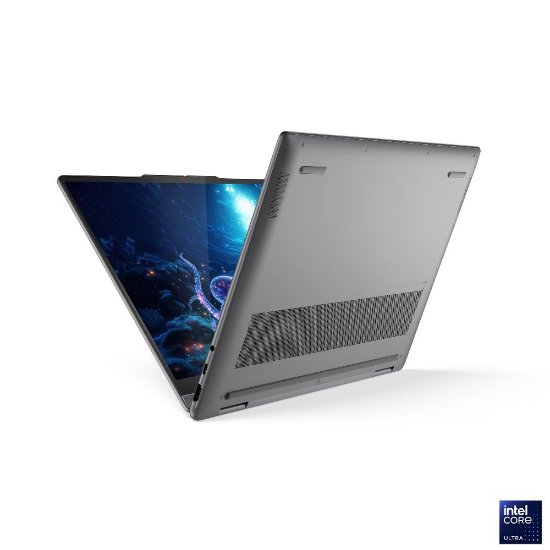 Laptop LENOVO Yoga 7 2-u-1 83JQ00ADSC / Core Ultra 7 258V, 32GB, 1TB SSD, Intel Arc Graphics, 14" 2,8K 120Hz OLED Touch, Windows 11 Pro, sivi