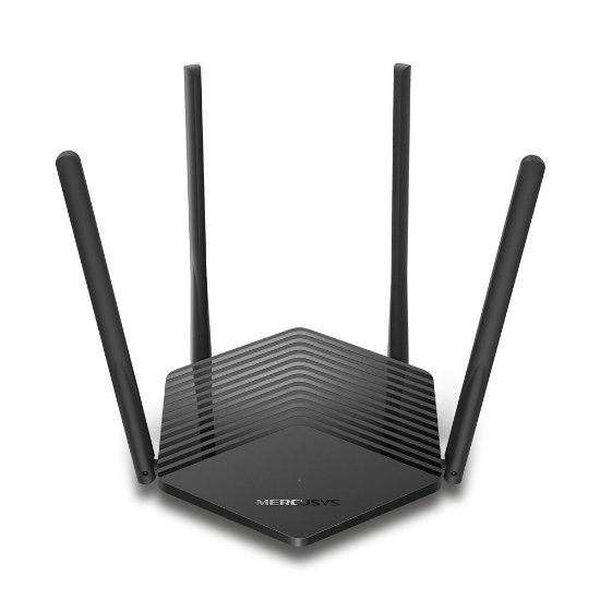 Router MERCUSYS MR60X, AX1500, Wi-Fi 6, 3x 10/100/1000 LAN, 4 antene, bežični