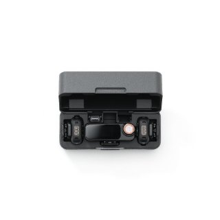 Slika Mikrofon DJI Mic 3 (2 TX + 1 RX + Charging Case), bežični, crni