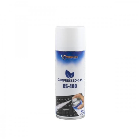 Sredstvo za čišćenje SBOX CS-400, komprimirani zrak 400ml