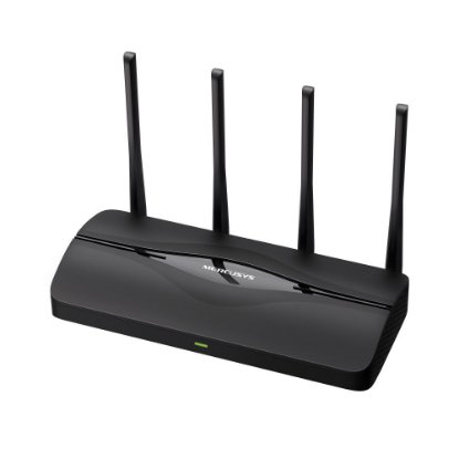 Router MERCUSYS MR27BE, BE3600, Dual Band Wi-Fi 7, 4 antene, crni