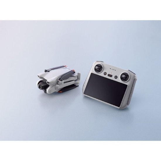 Dron DJI Mavic Mini 3 Fly More Combo, 4K kamera, 3-axis gimbal, vrijeme leta do 38min, upravljanje daljinskim upravljačem, bijeli