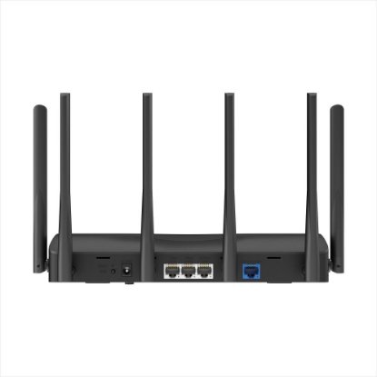 Router MERCUSYS MR37BE, BE3600, Dual Band Wi-Fi 7, 6 antena, crni